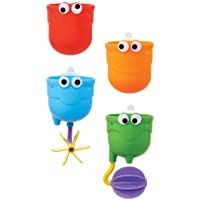 Los mejores  - Munchkin Falls - Juguete para el baño- 4 unidades- varios colores